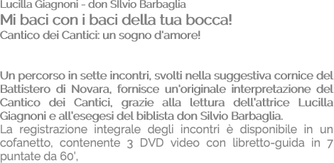 Lucilla Giagnoni - don SIlvio